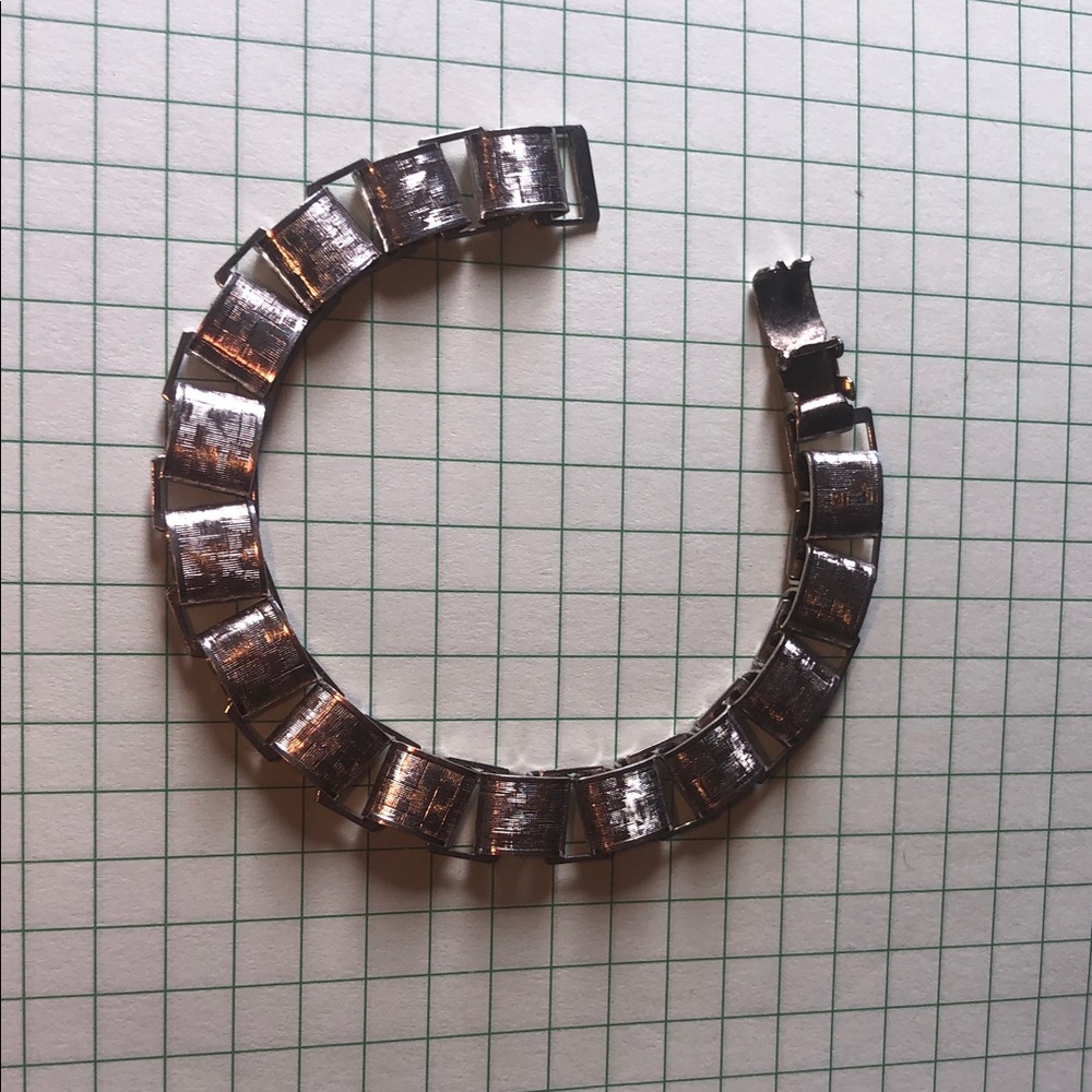 Silver Metal Link Watch Bracelet Band - Compatible Replacement